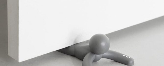 Silicone Buddy Door Stop Flexible Door Stopper Rubber Bush Protects Your Floors