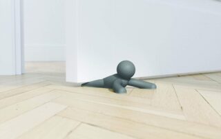 Silicone Buddy Door Stop Flexible Door Stopper Rubber Bush Protects Your Floors