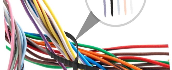 Silicone Reusable Cable Organizer Wire Zipper Cord Management Strap Silicone Glue Brush Zip Tie