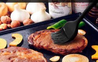 Basting Silicone Brushes Heat Resistant Pastry Silicone Brushes Spread Oil for BBQ Silicone Spreader Tool