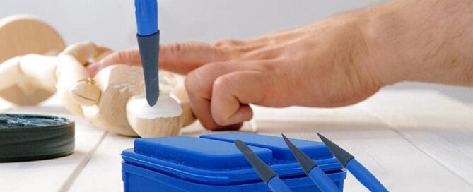 Silicone Glue Container Woodworking Gluing Kit Woodworking Glue Silicone Spreader Tool
