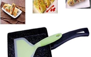 Silicone Wrapped Plastic Fish Spatula Pancakes Shovel Non-Stick Heat-Resistant Silicone Spreader Tool