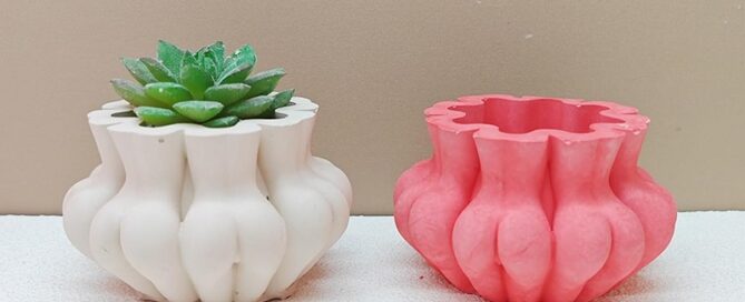 Beautiful Body Vases Silicone Mould Beautiful Body Silicone Jar Molds for Making Flower Vases