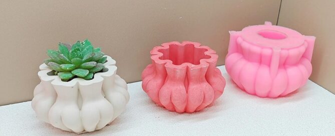 Beautiful Body Vases Silicone Mould Beautiful Body Silicone Jar Molds for Making Flower Vases