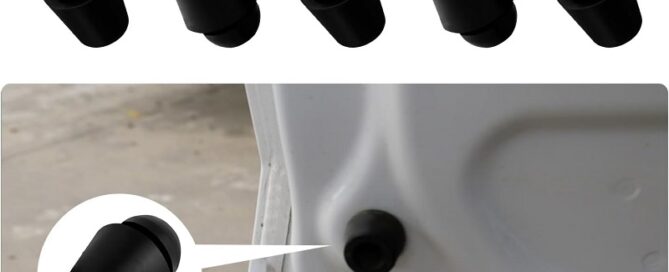 Car Door Shock Absorber Rubber Bumper Stopper Pads Universal Vehicle Door Side Cushion Guards