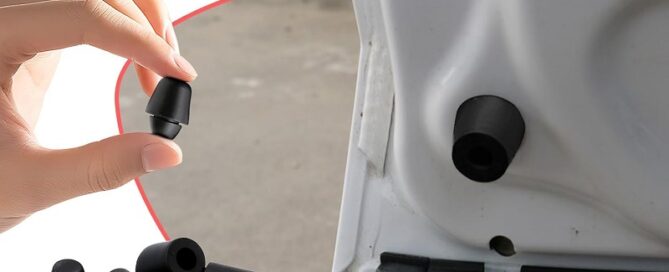 Car Door Shock Absorber Rubber Bumper Stopper Pads Universal Vehicle Door Side Cushion Guards