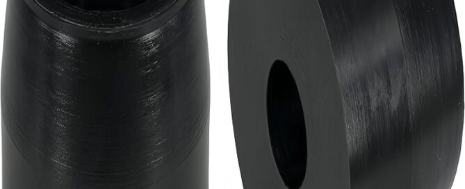 Molded Rubber Products Boat Trailer Molded Rubber Side Rail Protection End Caps