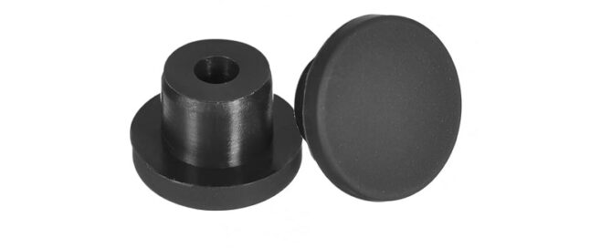Rubber Plug Socket Black Plug Holes Waterproof Button Plug Rubber Hole Plugs