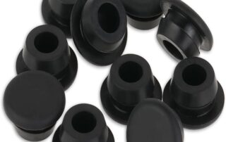 10mm Rubber Hole Plug Black Silicone Locking Furniture Hole Plug Protective Cover Rubber Plugs