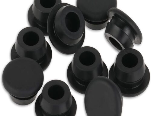 10mm Rubber Hole Plug Black Silicone Locking Furniture Hole Plug Protective Cover Rubber Plugs