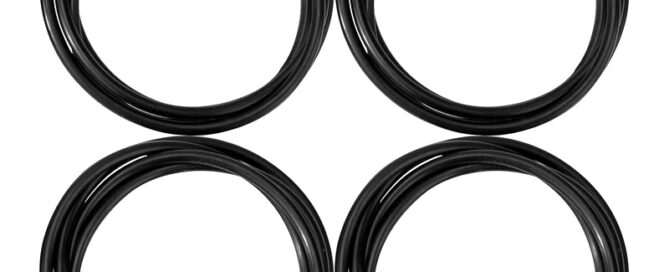 9" O-Rings Gasket Seals For Bucket Lid Molded Rubber Gaskets Buckets Pet Food Container Lid Seal