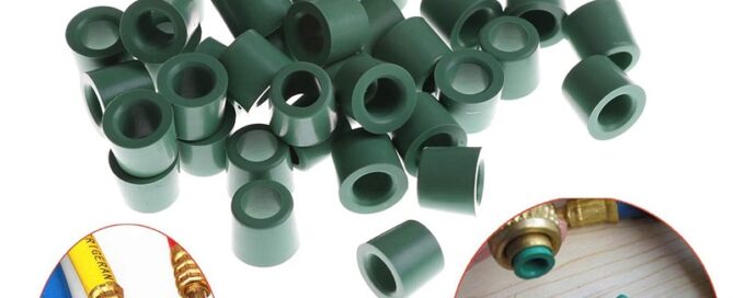 A/C Thread Charging Hose Gasket Sealing O Ring Kit Rubber Gasket Seals for A/C Hose