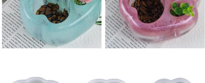 Cat Paw Vase Silicone Resin Mold Flower Pot Mold Epoxy Resin Casting Mold Making Flowers Holder