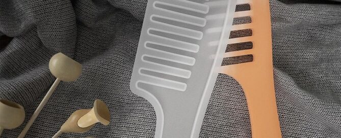 Comb Resin Molds Comb Silicone Molds for Epoxy Resin Hair Comb Resin Casting Mold Making