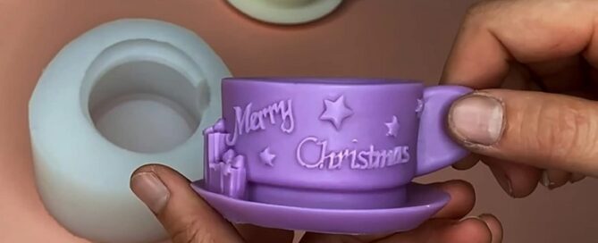Cup Shape Resin Mold Jewelry Resin Casting Mold Making 3D Silicone Mold