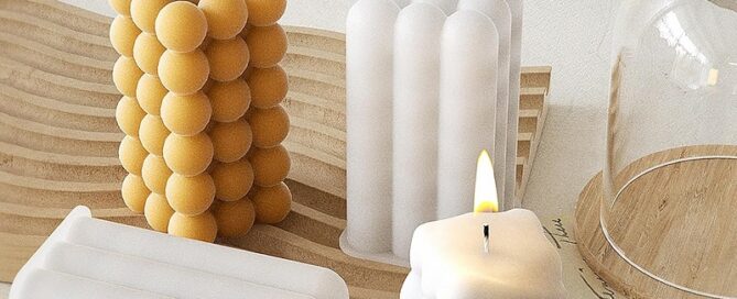 Cylinder Ball Resin Mold Wave Resin Mold Resin Casting Mold Candle Making