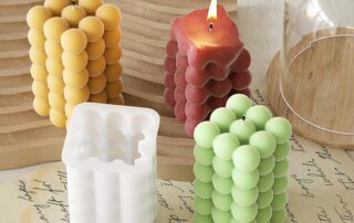 Cylinder Ball Resin Mold Wave Resin Mold Resin Casting Mold Candle Making