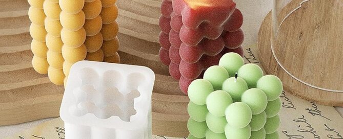 Cylinder Ball Resin Mold Wave Resin Mold Resin Casting Mold Candle Making