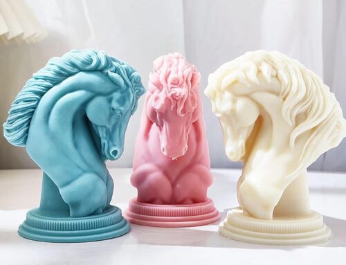 Horse Candle Mold Horse Head Mold Jewelry Resin Casting Mold Candle Making