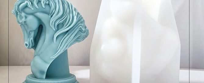 Horse Candle Mold Horse Head Mold Jewelry Resin Casting Mold Candle Making