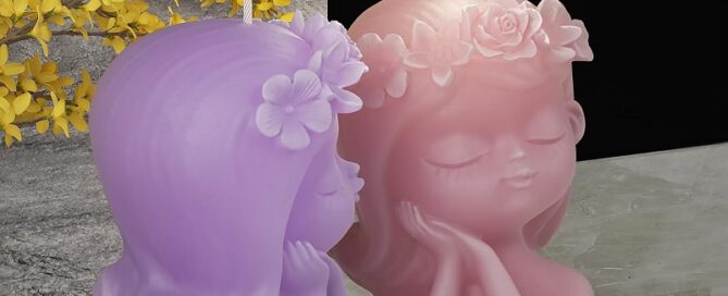 Jewelry Resin Casting Mold Candle Making Molds Craft 3D Mold Silicone Mold