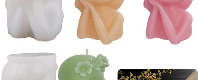 Jewelry Resin Casting Mold Candle Making Molds Craft 3D Mold Silicone Mold