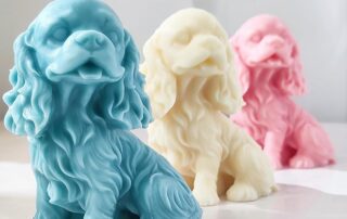 Labrador Dog Resin Mold Jewelry Resin Casting Mold Candle Making 3D Silicone Mold