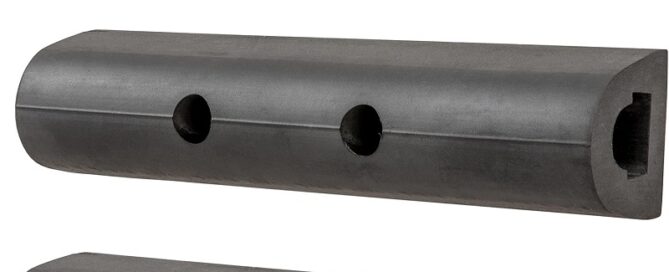 Rubber Bumper Guard Protector Strips, Loading Dock Rear Fender Bump Stop Rubber Bump Strip