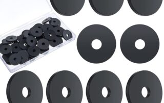 Rubber Glazing Gasket Heavy Duty Abrasion Resistant Rubber Washer Flat Rubber Grommets