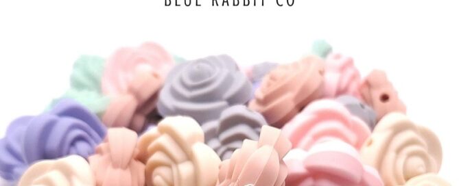 Silicone Focal Beads Flower Silicone Beads for Keychain Making Silicone Bead Tool
