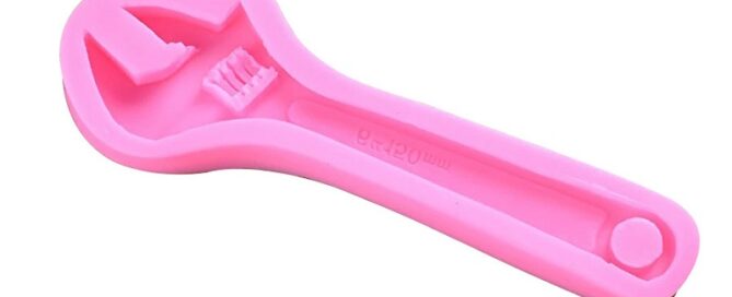 Silicone Spanner Chocolate Mold Children's DIY Baking Chocolate Flipping Mold