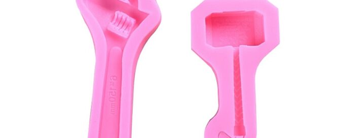 Silicone Spanner Chocolate Mold Children's DIY Baking Chocolate Flipping Mold