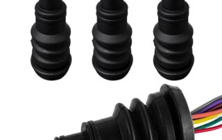 Universal Firewall Boot Rubber Grommets For Wire Bundle Safe Rubber Grommet for Vehicle Cable