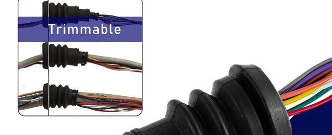 Universal Firewall Boot Rubber Grommets For Wire Bundle Safe Rubber Grommet for Vehicle Cable