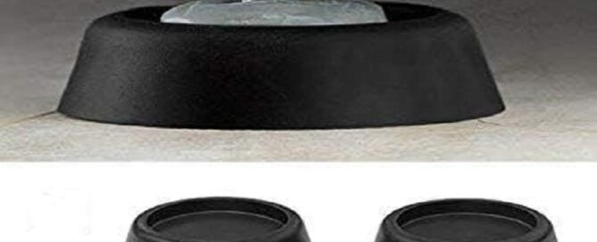 Washing Machine Foot Pads for Anti-vibration and Anti-Walk Washer and Dryer Rubber Feet Toolstation