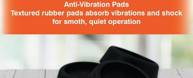 Washing Machine Foot Pads for Anti-vibration and Anti-Walk Washer and Dryer Rubber Feet Toolstation