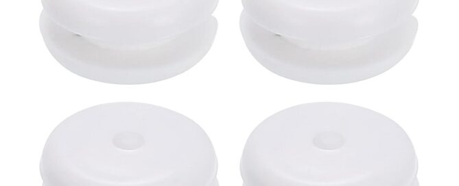 White Rubber Gasket Double Sided Hole Plugs Ring Gasket for Firewall Cable Wire Protecting
