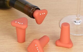 Wine Silicone Stoppers Silicone Corks Plug Uncork Heavy-Duty for all Bottles