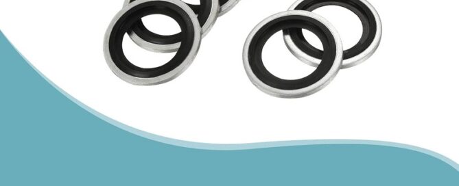 Bonded Sealing Washers M20 Carbon Steel Nitrile Rubber Gasket M20 Rubber Washer