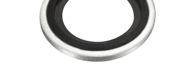 Bonded Sealing Washers M20 Carbon Steel Nitrile Rubber Gasket M20 Rubber Washer