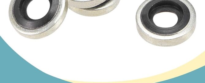 Bonded Sealing Washers M20 Carbon Steel Nitrile Rubber Gasket M20 Rubber Washer