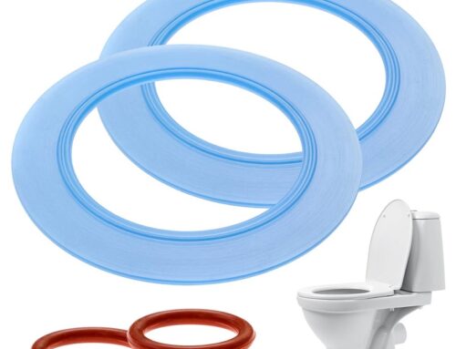 Canister Flush Valve Seal Rubber Seal for Toilet Blue Water Rubber And Gasket