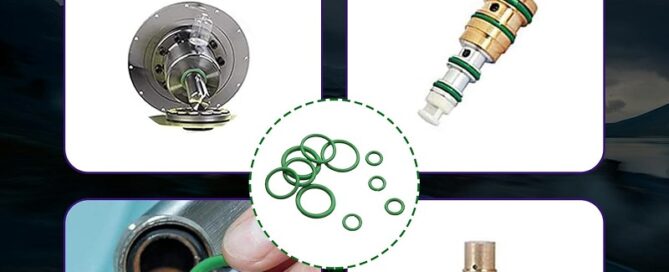 Car O-Ring Seal Rubber Air Conditioning Compressor Fixed Gasket Car Bonnet Rubber Seal