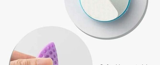 Door Stopper Wall Protector Round Wall Shield Cushion Self Adhesive Door Handle Bumper Guard