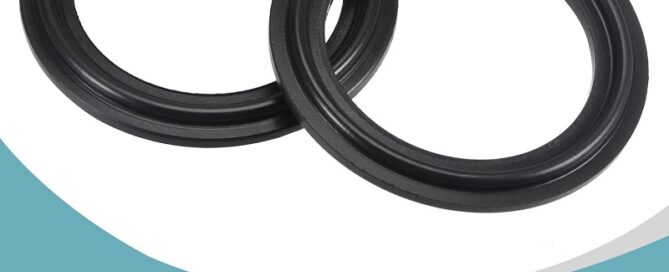 Fluorine Rubber Gasket Flange O-Ring for 1.5 Inch Vacuum Clamp Industrial Rubber Gasket