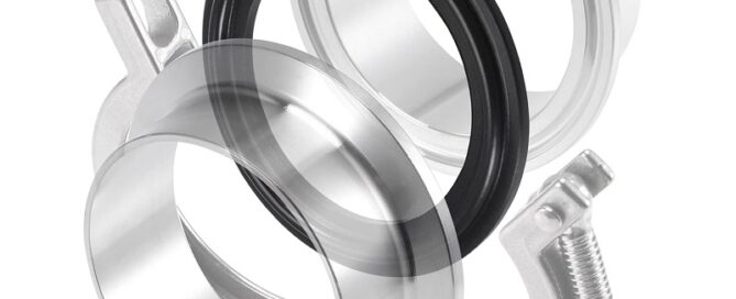 Fluorine Rubber Gasket Flange O-Ring for 1.5 Inch Vacuum Clamp Industrial Rubber Gasket