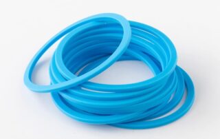 Food Grade Silicone Gaskets Seal Bottle Cap Water Bottle Sealing Ring Blue Water Rubber And Gasket