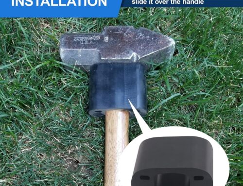 Rubber Hammer Handle Protector for Sledgehammer Axes Hammer Rubber Saver Prevents Overstrike