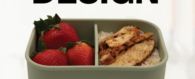 Silicone Bento Box Leakproof 2 Compartments Food Container Storage