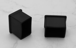 Square Rubber Hole Plugs Square Bars Rubber Caps for Glide Protection Automotive Rubber Body Plugs